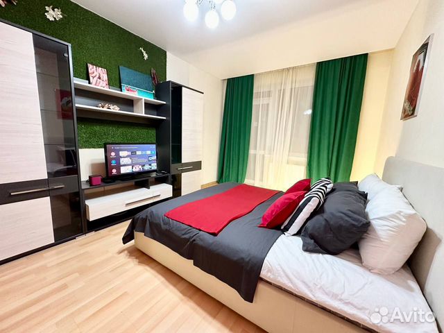

1-к. квартира, 41 м², 2 кровати
