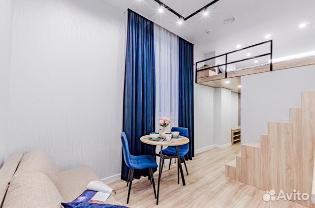 

Квартира-студия, 25 м², 2 кровати