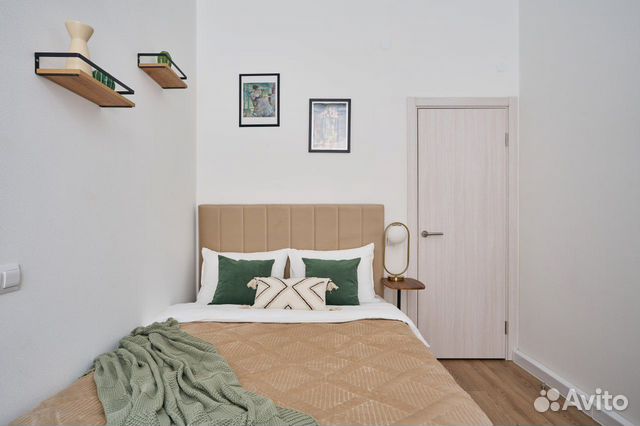 

Квартира-студия, 35 м², 2 кровати