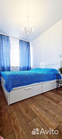 

1-к. квартира, 41 м², 2 кровати