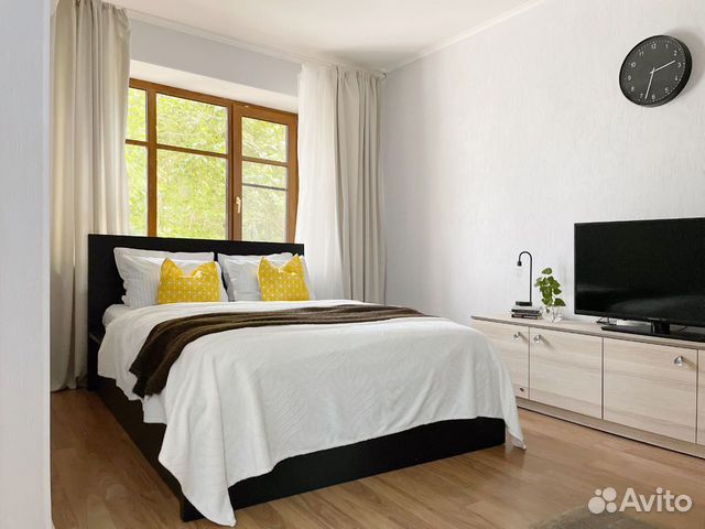 

1-к. квартира, 32 м², 2 кровати