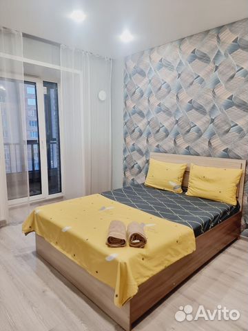 

1-к. квартира, 44 м², 2 кровати