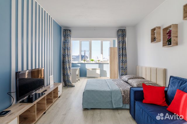 

1-к. квартира, 48 м², 2 кровати