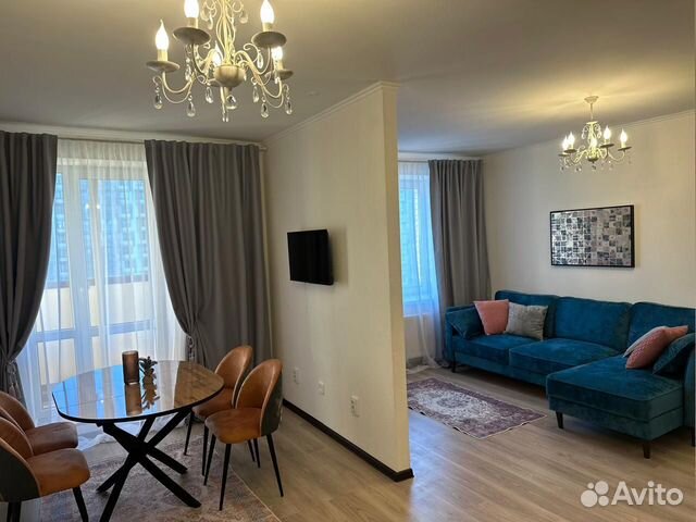 

2-к. квартира, 55,4 м², 4 кровати