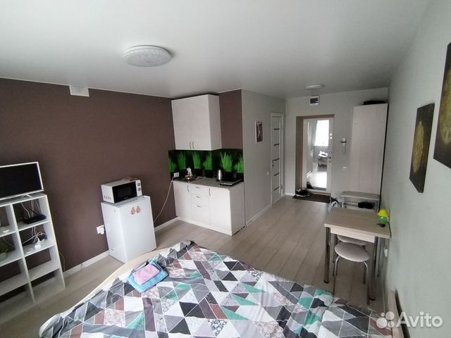 

Квартира-студия, 18,7 м², 2 кровати