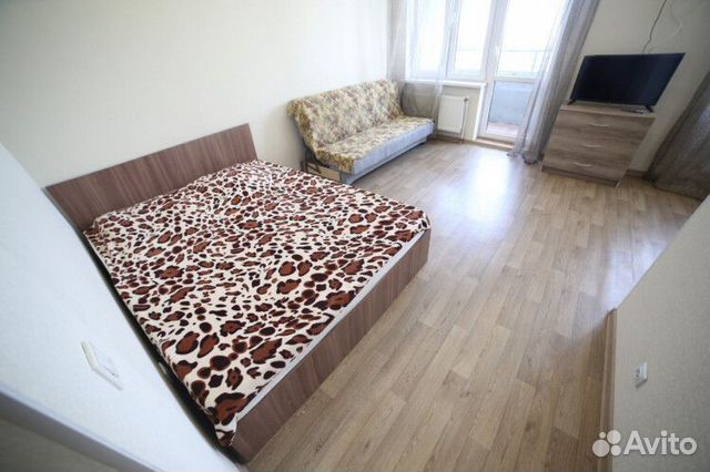 

Квартира-студия, 36 м², 2 кровати