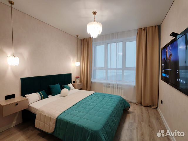 

1-к. квартира, 48 м², 2 кровати