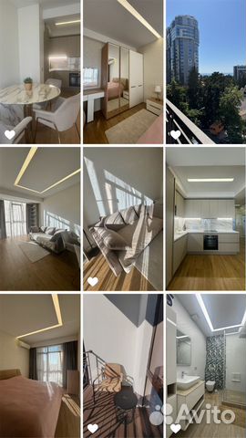 

1-к. квартира в апарт-отеле, 55 м², 2 кровати