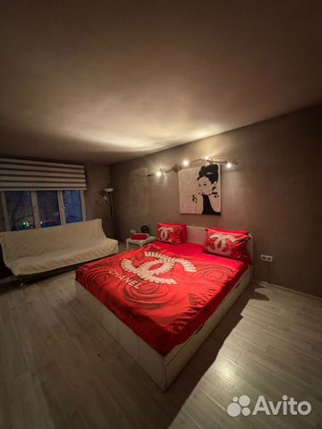 

1-к. квартира, 52 м², 3 кровати
