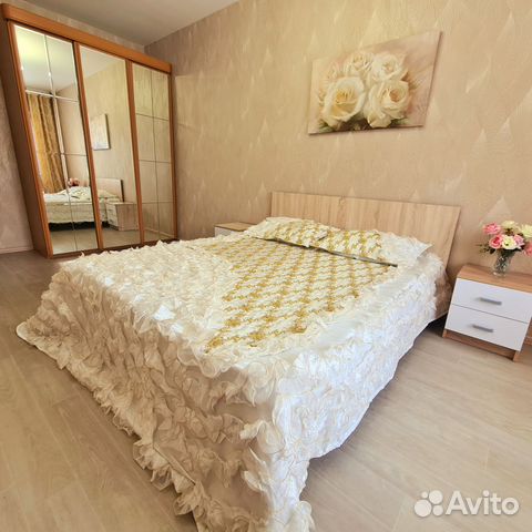 

1-к. квартира, 38 м², 2 кровати
