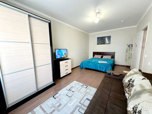 

1-к. квартира, 38 м², 3 кровати