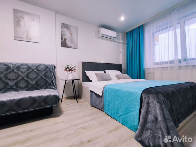 

1-к. квартира, 40 м², 3 кровати