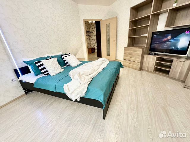 

1-к. квартира, 42,8 м², 2 кровати