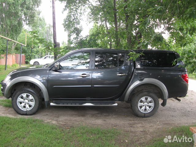 Кунг для Mitsubishi L200 чёрный