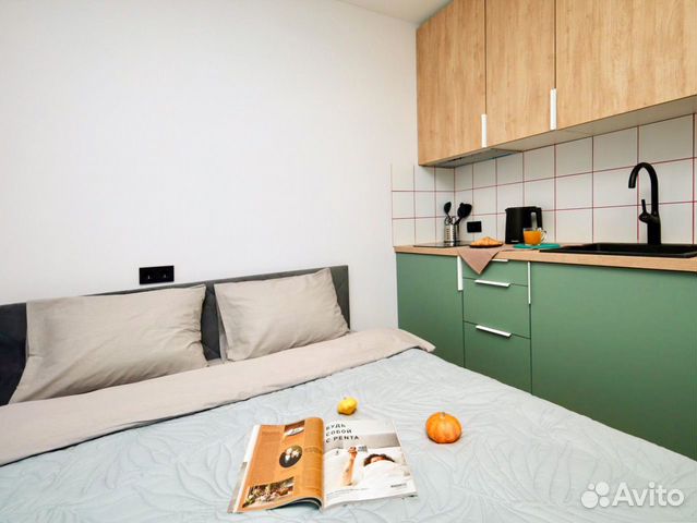

Квартира-студия, 20 м², 1 кровать