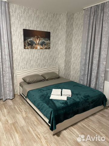 

1-к. квартира, 46 м², 2 кровати