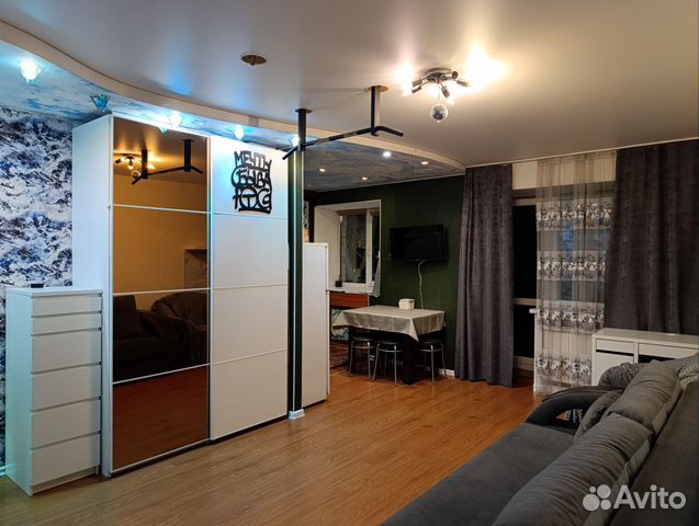 

2-к. квартира, 43 м², 2 кровати