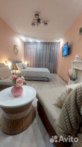 

1-к. квартира, 41 м², 4 кровати