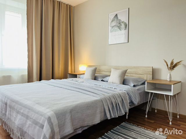 

1-к. квартира, 46 м², 2 кровати