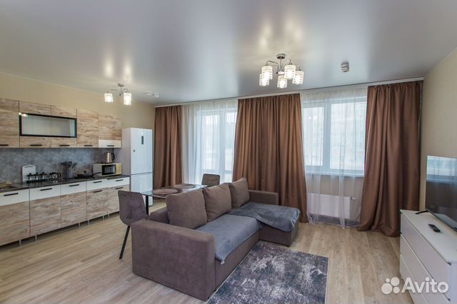 

Квартира-студия, 40 м², 1 кровать