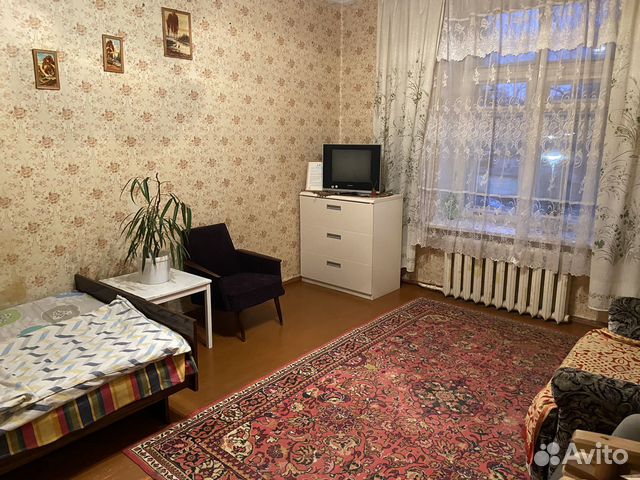 

1-к. квартира, 42 м², 3 кровати