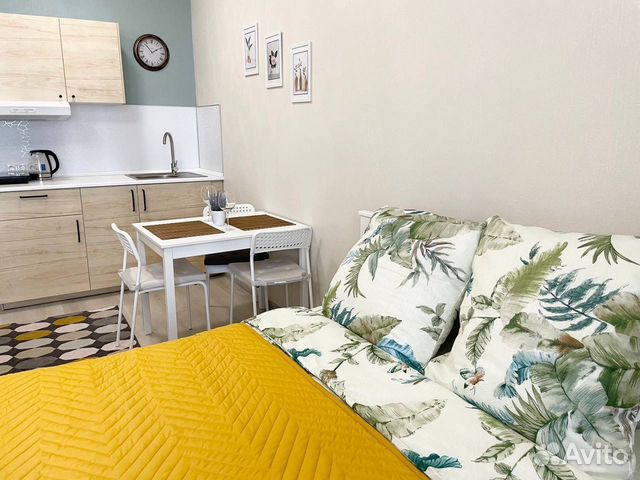 

Квартира-студия, 25 м², 2 кровати