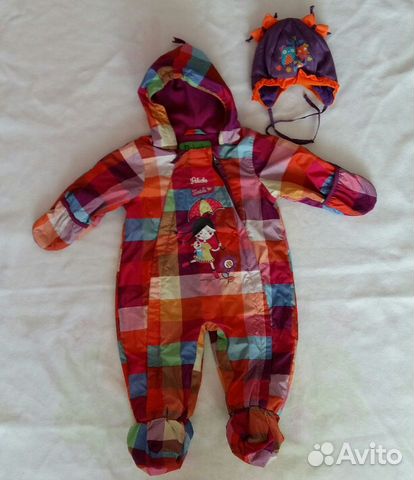 Комбинезон демисезонный Peluche et Tartine 74р Комбинезон демисезонный Peluche et Tartine 74р