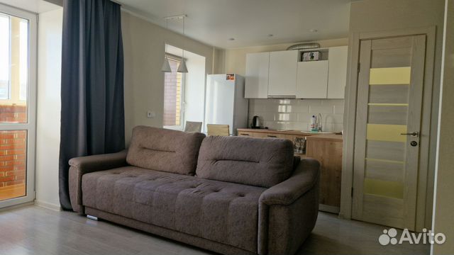 

Квартира-студия, 35 м², 2 кровати