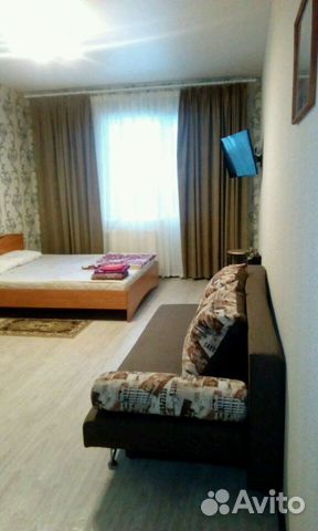 

Квартира-студия, 37 м², 2 кровати
