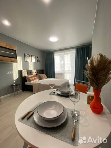 

Квартира-студия, 27 м², 1 кровать