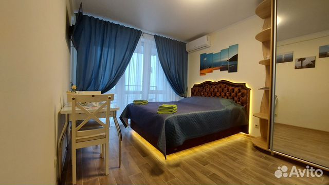 

Квартира-студия, 30 м², 2 кровати