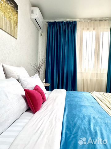 

1-к. квартира, 38 м², 2 кровати