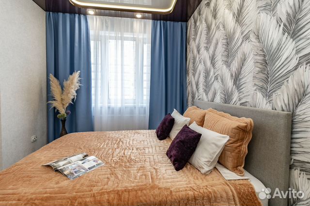 

1-к. квартира, 40 м², 2 кровати