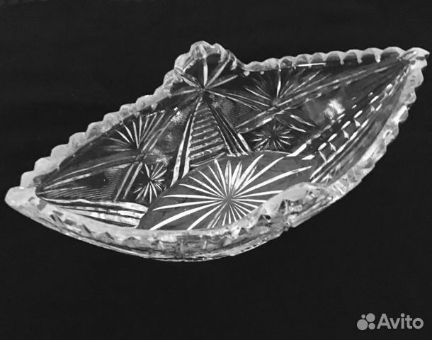 Хрустальная ваза времён СССР Хрустальная ваза времён СССР