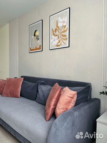 

1-к. квартира, 36,5 м², 2 кровати