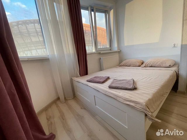 

Квартира-студия, 25 м², 2 кровати