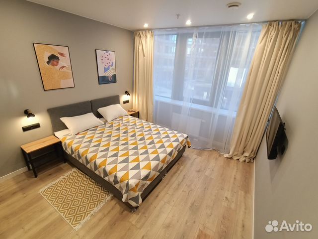

Квартира-студия, 21,4 м², 2 кровати