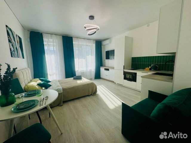 

Квартира-студия, 25,9 м², 2 кровати