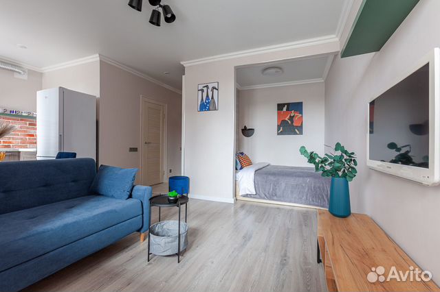 

1-к. квартира, 39 м², 2 кровати