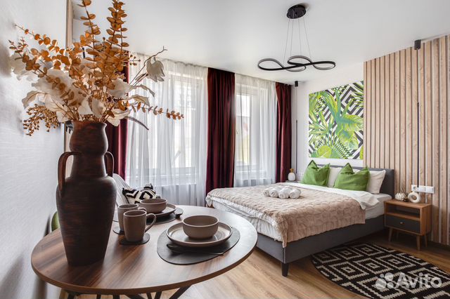 

Квартира-студия, 22,4 м², 2 кровати