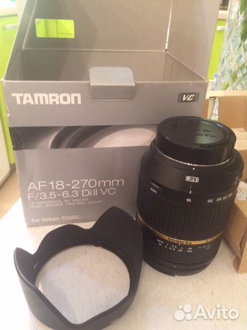 Объектив Tamron 18-270