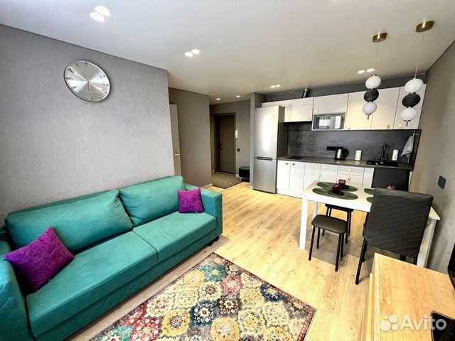 

1-к. квартира, 30 м², 2 кровати