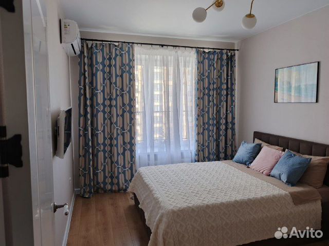 

1-к. квартира, 37 м², 2 кровати