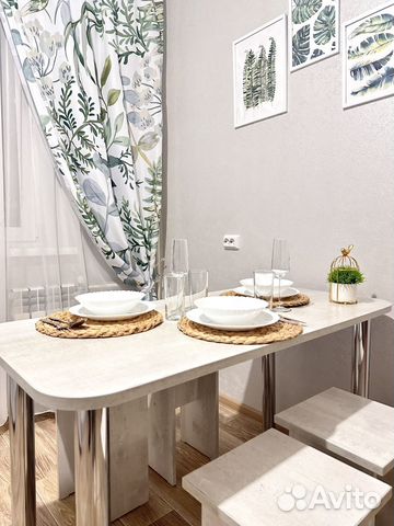 

1-к. квартира, 33 м², 2 кровати