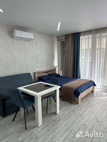 

Квартира-студия, 34 м², 2 кровати