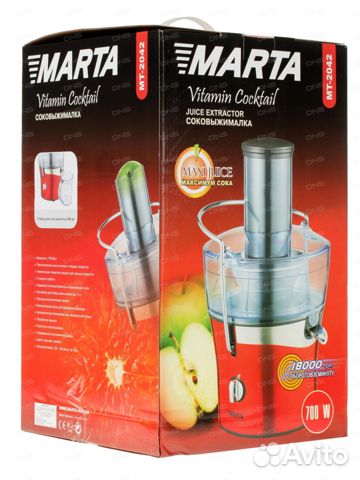 Соковыжималка marta MT-2042 Соковыжималка marta MT-2042