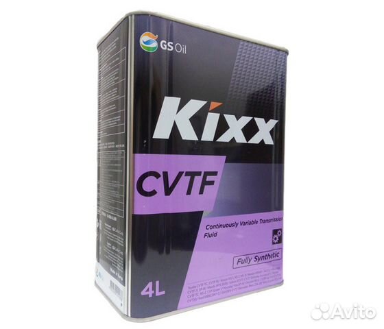Масло трансмиссионное для вариатора Kixx cvtf 4л