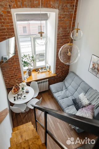 

Квартира-студия, 20 м², 2 кровати