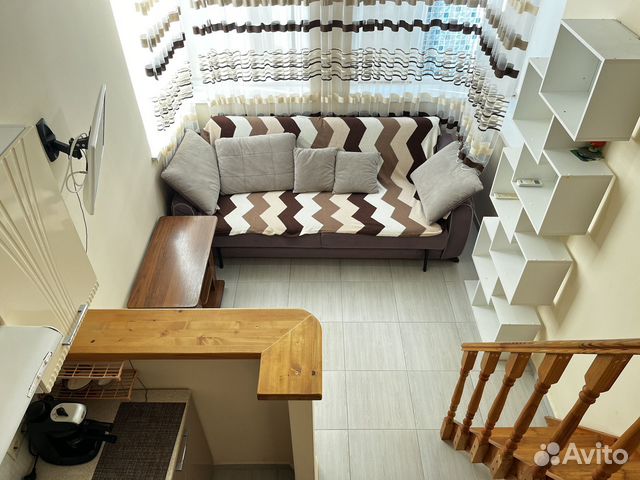 

Квартира-студия, 19 м², 2 кровати