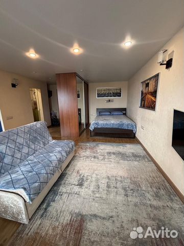 

Квартира-студия, 40 м², 3 кровати